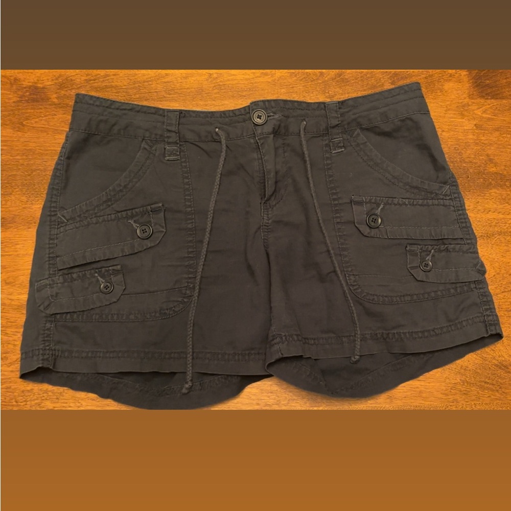 UNIONBAY Women's Navy Blue Cargo Shorts